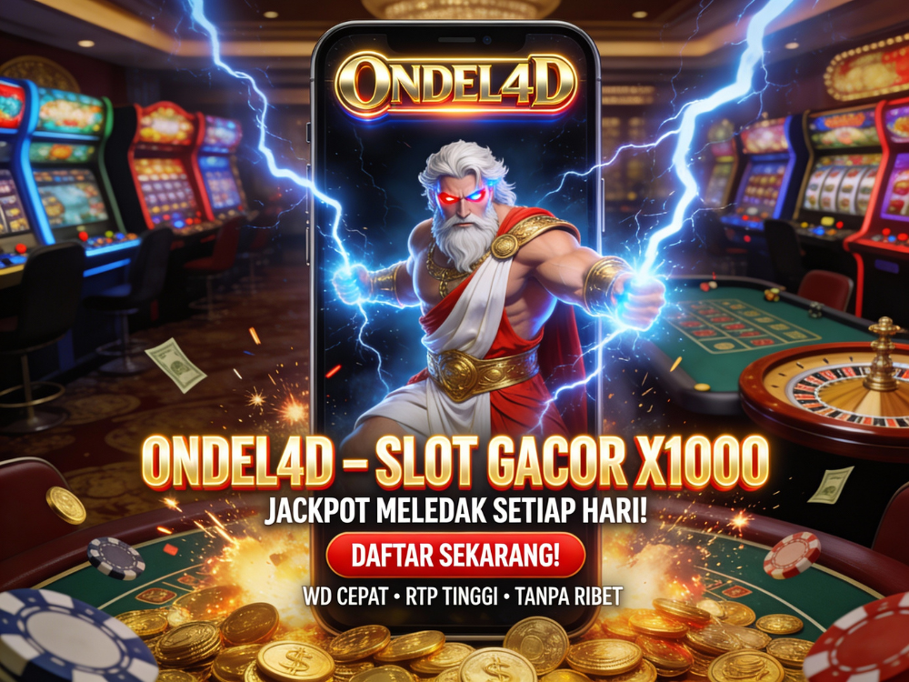 SITUS JUDI ONLINE ONDEL4D — Stabil, Aman, dan Terpercaya