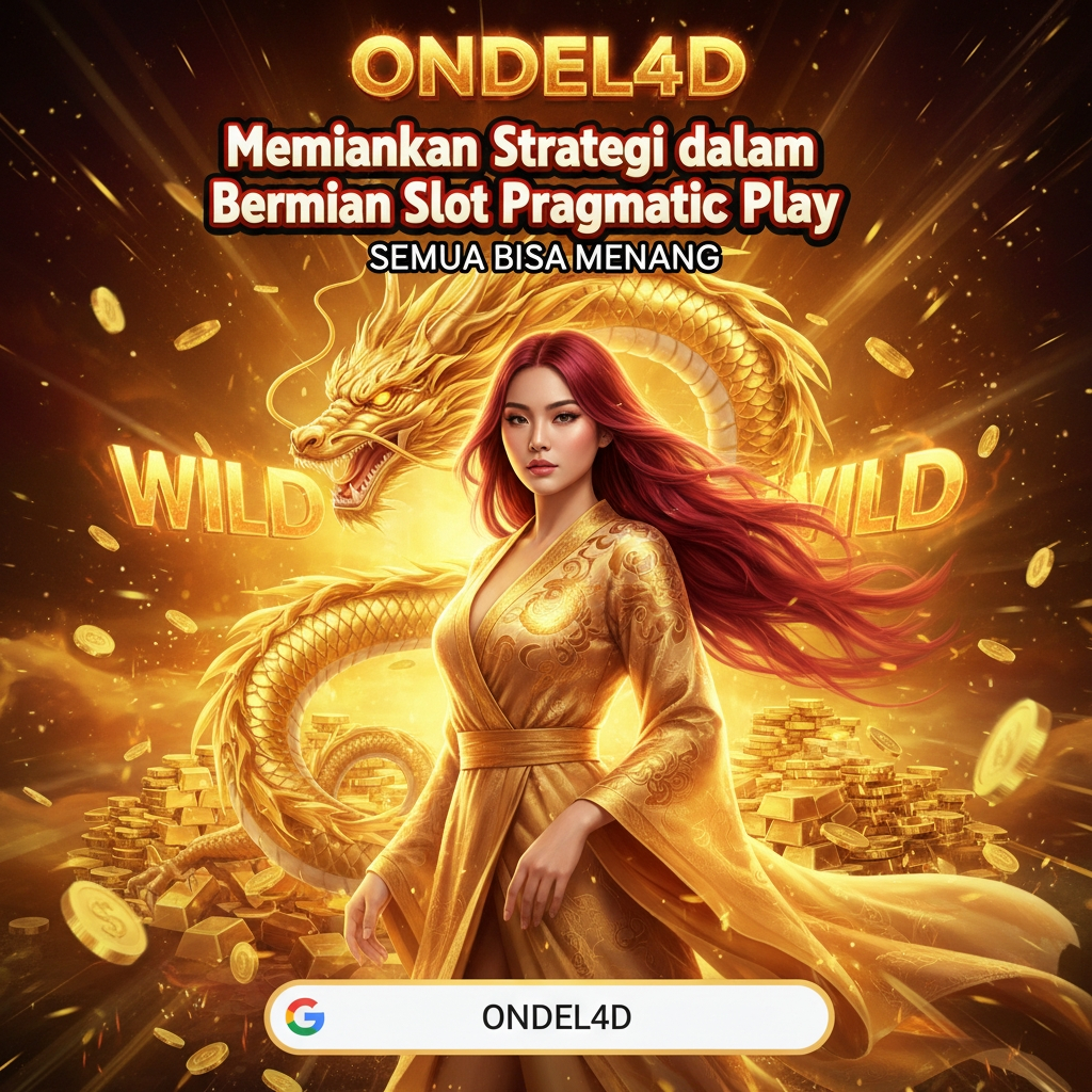 Cara Belajar Memainkan Strategi dalam Bermain Slot Pragmatic Play di Situs ONDEL4D